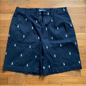 Ralph Lauren embroidered pony shorts size 34
